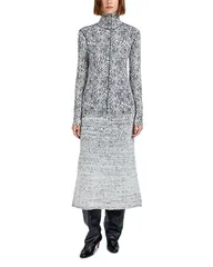 プロエンザ スクーラー レディース トップス シャツ Proenza Schouler White Label Audrey Cheetah Roll Neck Top Cream Multi クリーのサムネイル