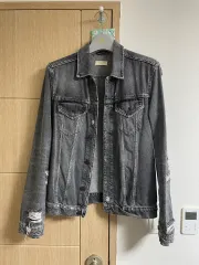 ALLSAINTS オールセインツ グレー デニム ジャケット Mサイズのサムネイル