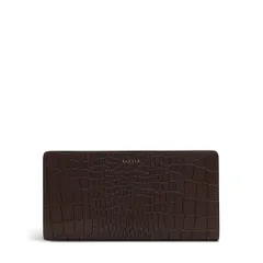 ラドリー レディース アクセサリー 財布 Radley Coin Street Faux Croc Large Bifold Wallet Dark Oakのサムネイル