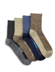 コロンビア メンズ アンダーウェア 靴下 トール Columbia Big Tall 4pk 14Top Crew Socks Multi マルチカラーのサムネイル