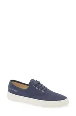 コモン・プロジェクツ レディース シューズ スニーカー Common Projects Four Hole SlipOn Sneaker Navy ネイビーのサムネイル