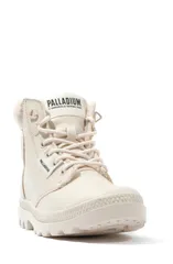 パラディウム レディース シューズ ブーツ・レインブーツ Palladium Pampa Hi Faux Fur Lined Boot Almond Milkのサムネイル
