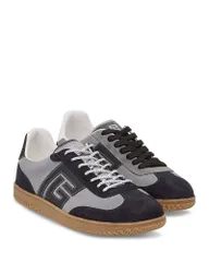 バルマン メンズ シューズ スニーカー レザー Balmain Mens BCourt Leather Sneakers Dark Grey グレーのサムネイル