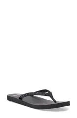 サヌーク レディース シューズ サンダル Sanuk Yoga Joy II Stud Flip Flop Ojai Black ブラックのサムネイル
