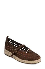 ミアリミテッドエディション レディース シューズ サンダル プラットフォーム MIA Limitedition Ela Espadrille Platformary Jane Brown Gros ブのサムネイル