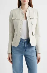 ラグアンドボーン レディース アウター ジャケット・ブルゾン rag bone Mercer Textured Jacket Grey グレーのサムネイル