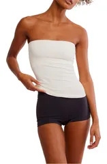 フリーピープル レディース トップス シャツ Free People Intimately FP Carrie Tube Top White ホワイトのサムネイル