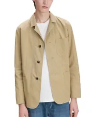 アーペーセー メンズ アウター ジャケット・ブルゾン ブレザー APC Phil Blazer Dark Beige ベージュのサムネイル