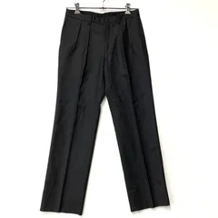 【中古品】ISSEY MIYAKE イッセイミヤケ ME53FF092 00～10’S 2TUCK STRIPE WOOL SLACKS タック ストライプウール スラックス パンツ ボトムス 【151-260220-yn-04-izu】のサムネイル