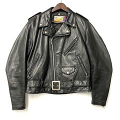 70s Champion Rivetts ダブルライダースレザージャケット - メルカリ
