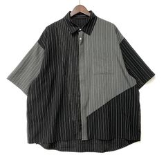 SHAREEF 半袖シャツ STRIPE JQ S/S SHIRTS - メルカリ
