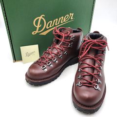 新品 ダナー フォレストグローブ レザー マウンテン ブーツ 赤茶 27.5