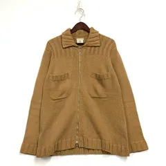 【中古品】DRIES VAN NOTEN ドリスヴァンノッテン 3451-6036 イングランド製 ライカ期 ZIP KNIT POLO CARDIGAN ジップ ニット ポロ　カーディガン トップス 長袖 【141-260127-ya-05-izu】のサムネイル