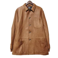 【中古品】Polo by Ralph Lauren ポロバイラルフローレン 90S LEATHER CAR COAT レザー カー コート アウター 【146-260127-cs-06-izu】のサムネイル