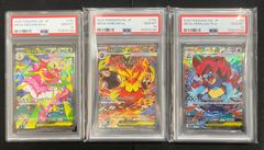 三連番】【PSA10】メガメガニウムex(-)〈761/742〉[MC] メガエンブオー