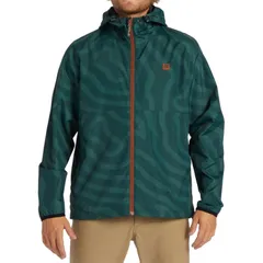 ビラボン メンズ アウター ジャケット・ブルゾン Billabong Transport Windbreaker Mens Dark Forest フォレストのサムネイル