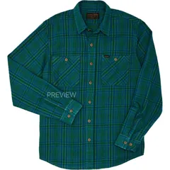 フィルソン メンズ トップス シャツ ヴィンテージ Filson Lightweight Vintage Flannel Shirt Mens GreenBlue ブルーのサムネイル