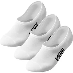バンズ メンズ アンダーウェア 靴下 Vans Classic No Show Sock 3Pack Mens White ホワイトのサムネイル