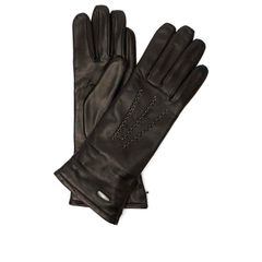 アワーレガシー レディース アクセサリー 手袋 Our Legacy Her Gloves Black Leather ブラック