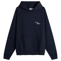 アーペーセー メンズ アウター パーカー・スウェット APC FRGMT Duck Hoodie Dark Navy ネイビーのサムネイル
