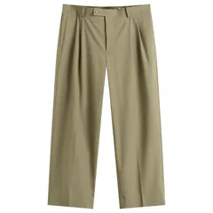 オーラリー メンズ ボトムス カジュアルパンツ ウール Auralee Tropical Wool Trousers Light Khaki カーキのサムネイル