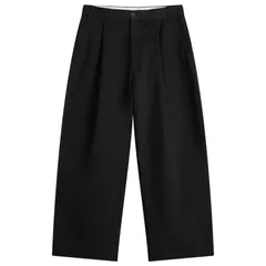 スタジオニコルソン メンズ ボトムス カジュアルパンツ Studio Nicholson Sorte Pant Black ブラックのサムネイル
