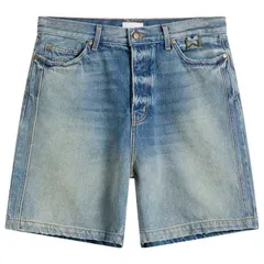 ルード メンズ ボトムス ハーフパンツ・ショーツ ショートパンツ デニム Rhude Boxy Traxedo Denim Shorts Isla Indigo インディゴのサムネイル
