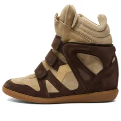 イザベル マラン レディース シューズ スニーカー Isabel Marant Bekett Sneakers Chocolate Sand Brown ブラウンのサムネイル