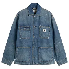 カーハート レディース アウター ジャケット・ブルゾン Carhartt WIP OG Michigan Jacket Blue ブルーのサムネイル