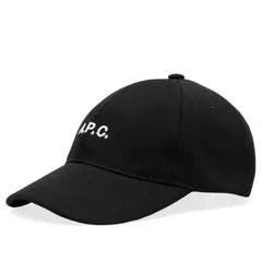 アーペーセー メンズ アクセサリー 帽子 キャップ APC Charlie Cap Black ブラックのサムネイル