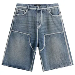 アミリ メンズ ボトムス ハーフパンツ・ショーツ デニム Amiri MA Denim Carpenter Short Pacific デニムのサムネイル