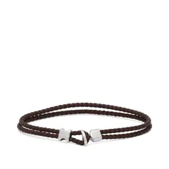 ミアンサイ メンズ アクセサリー ブレスレット・バングル・アンクレット レザー Miansai Orson Braided Leather Bracelet Brown ブラウンのサムネイル