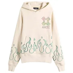 アミリ メンズ アウター パーカー・スウェット Amiri MA Quad Flames Hoodie Ivory アイボリーのサムネイル