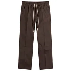 リックオウエンス メンズ ボトムス カジュアルパンツ Rick Owens Dietrich Drawstring Pant Drk Dustのサムネイル
