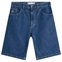 ポーラー スケート カンパニー メンズ ボトムス ハーフパンツ・ショーツ ショートパンツ Polar Skate Co Big Boy Shorts Dark Blue White ホワイトのサムネイル