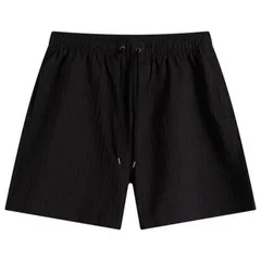 スタジオニコルソン メンズ ボトムス ハーフパンツ・ショーツ ショートパンツ Studio Nicholson Starboardrawstring Shorts Black ブラックのサムネイル