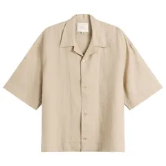 スタジオニコルソン メンズ トップス シャツ Studio Nicholson Oryn Short Sleeve Shirt Sand サンドのサムネイル