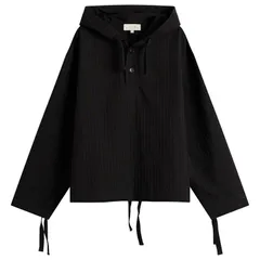 スタジオニコルソン メンズ アウター パーカー・スウェット Studio Nicholson Almes Hooded Pullover Black ブラックのサムネイル