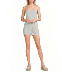 ハーレー レディース トップス ワンピース ロンパース ノースリーブ Hurley Avalon Sleevelesstriped Romper Multi マルチカラーのサムネイル