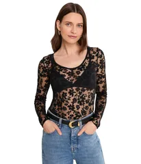 フリーピープル レディース トップス シャツ Free Peoplearly Sunsets Layering To Black ブラックのサムネイル