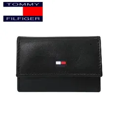 TOMMY HILFIGER トミー・ヒルフィガー カードケース キーケース 6連 ブラック DORE 31TL40-011 ギフトプレゼント 贈り物 誕生日祝い クリスマスのサムネイル