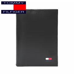 TOMMY HILFIGER トミー・ヒルフィガー カードケース 名刺入れ ブラック DORE 31TL200033 ギフトプレゼント 贈り物 誕生日祝い クリスマスのサムネイル