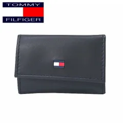 TOMMY HILFIGER トミー・ヒルフィガー カードケース キーケース 6連 ネイビー DORE 31TL40-011 ギフトプレゼント 贈り物 誕生日祝い クリスマスのサムネイル