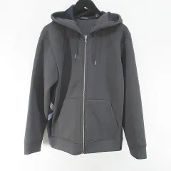 ブラックレーベルクレストブリッジ BLACK LABEL CRESTBRIDGE 長袖 パーカー ジャケット M 灰系 グレー ジップアップ ポケットのサムネイル