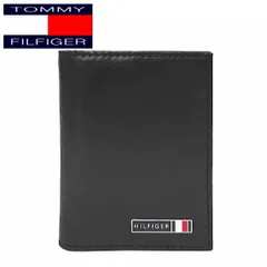 TOMMY HILFIGER トミー・ヒルフィガー カードケース 名刺入れ ブラック EDISTO 31TL200032 BK ギフトプレゼント 贈り物 誕生日祝い クリスマスのサムネイル