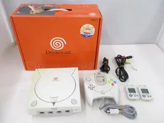 中古品 ゲーム セガ ドリームキャスト 本体 HKT-3000 動作品 箱・取説・周辺機器付きのサムネイル