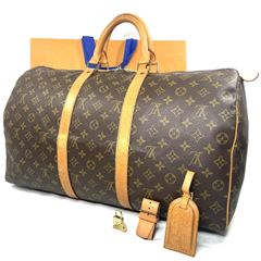 本物】ルイ ヴィトン ボストンバッグ キーポル50 Keepall 50