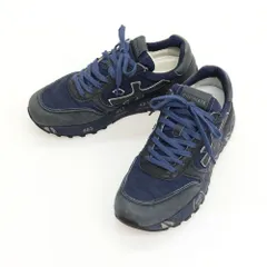 【中古】プレミアータ PREMIATA MICK 3833 レザー ナイロン スニーカー ネイビー【サイズ42】【メンズ】のサムネイル