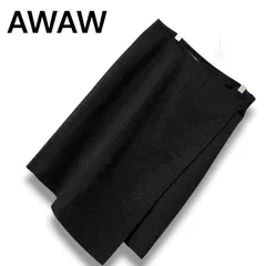 AWAW BY JUNKO SHIMADA アワアワ バイ ジュンコシマダ ブラック レディース スカート ひざ丈スカート フレアスカート シンプル【Lサイズ相当】0000055TNKのサムネイル