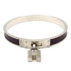 HERMES(エルメス) バングル ケリーバングル シルバー×ダークパープルのサムネイル